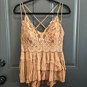 NWT Zenana Camel cami 1X